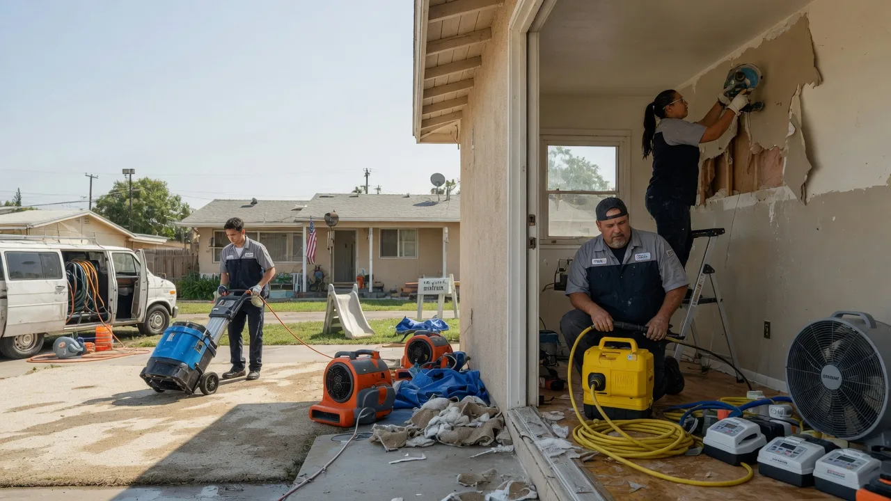 Water Damage Restoration in Commerce, OK near me